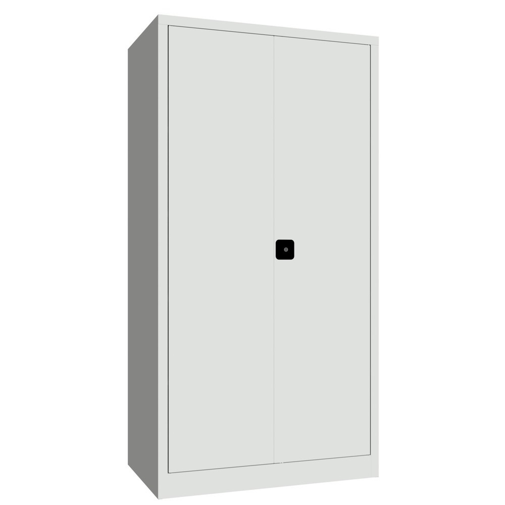 Produktabbildung Nr. 4: PAVOY Grossraum-Flügeltürschrank, 4 Fachböden, HxBxT 1.950 x 1.000 x 600 mm, lichtgrau, lichtgrau