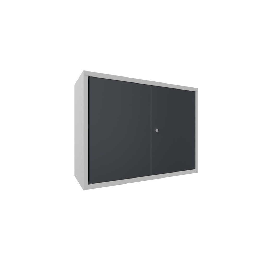 Produktabbildung Nr. 2: PAVOY Hängeschrank, HxBxT 600 x 800 x 300 mm, anthrazitgrau, lichtgrau