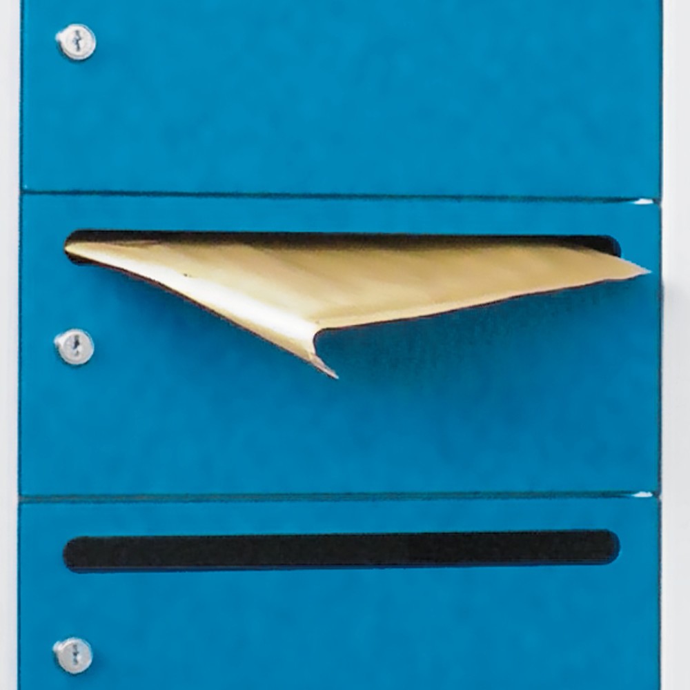 Produktabbildung Nr. 2: PAVOY Postverteilschrank, 2x 10 Fächer, HxBxT 1.850 x 800 x 500 mm, feuerrot, rubinrot