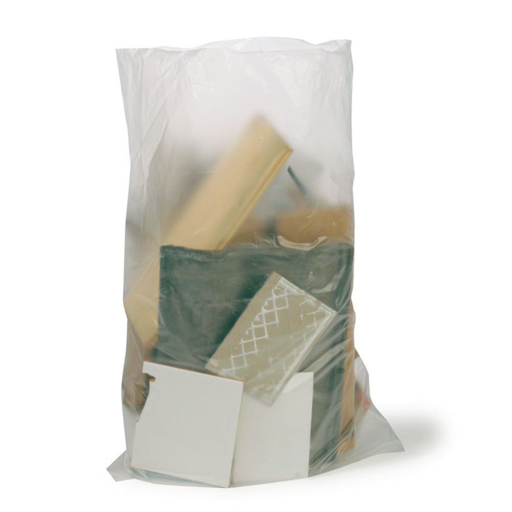 Produktabbildung: PE-Schwergutsäcke, 55 l, 70µ, 100 Stk/VE, transparent