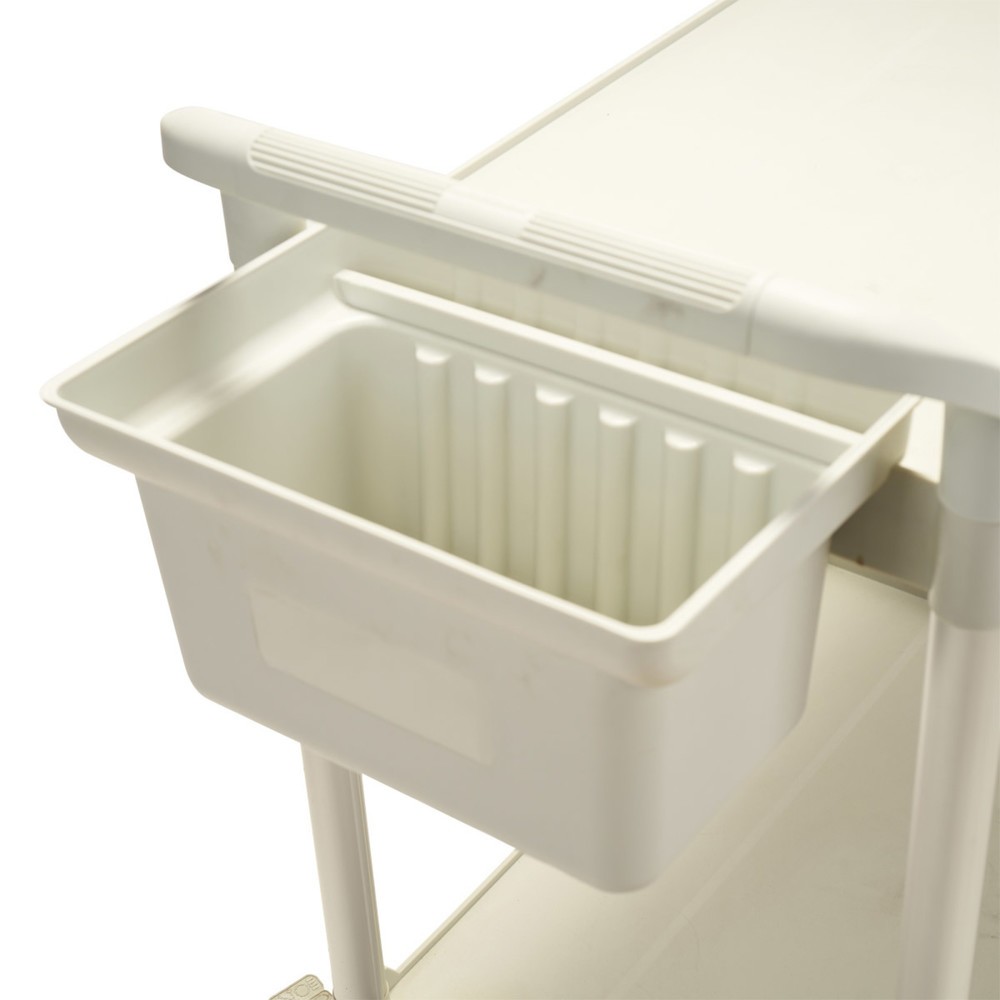 Produktabbildung Nr. 2: Petit bac à déchets 808US gris-blanc (350 x 240 x 200 mm)