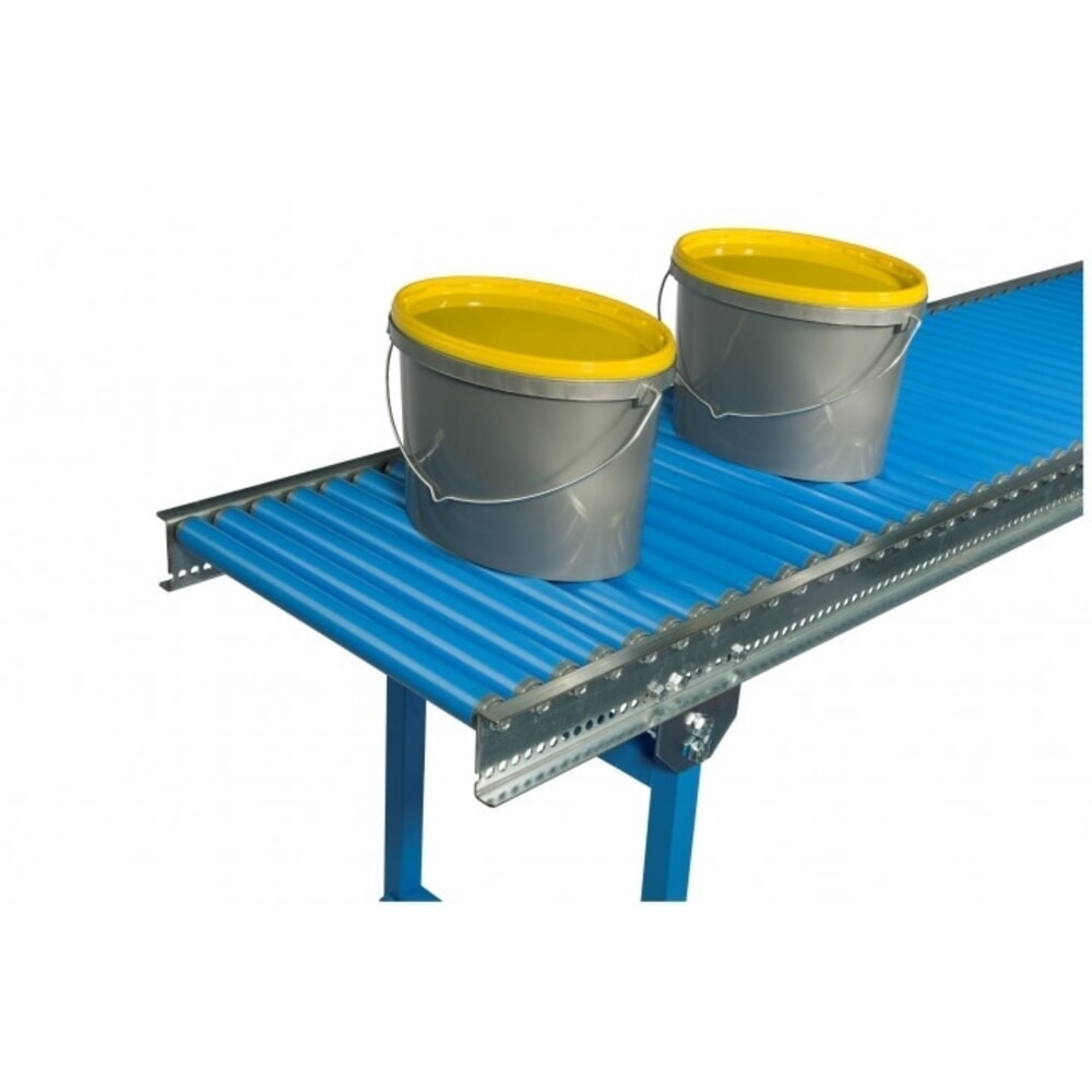 N° de l'image du produit 4 : Convoyeur à rouleaux pour petites charges, rouleaux en plastique, axe fileté, Ø 30 mm, L x l 1 000 x 600 mm