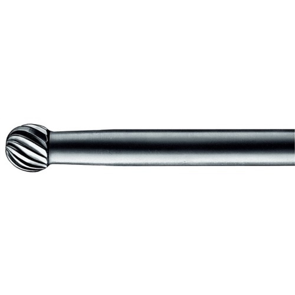 Illustration du produit: Petite fraise sur tige forme KUD D. 3 mm L. tête 2 mm D. de la tige 3 mm carbure