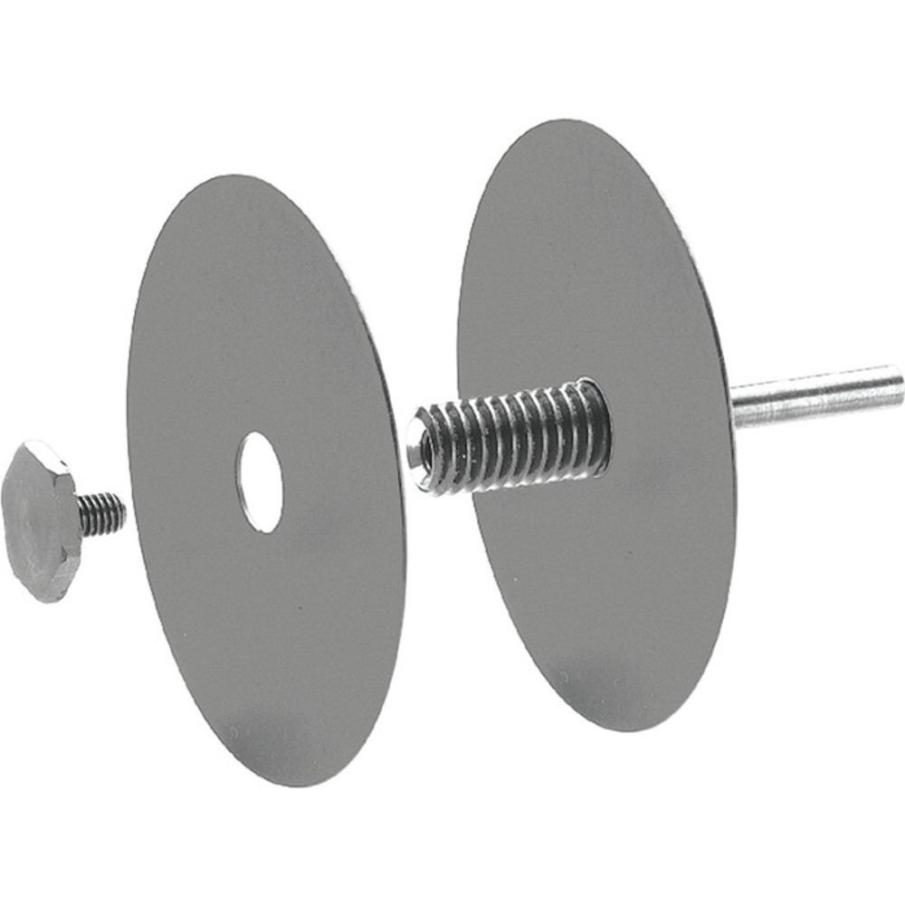 Produktabbildung: PFERD Werkzeughalter PVR 6/13 1-25, Schaft-Ø 6 mm, passend für POLINOX Schleifvliesscheiben, für Bohrungs-Ø 13 mm