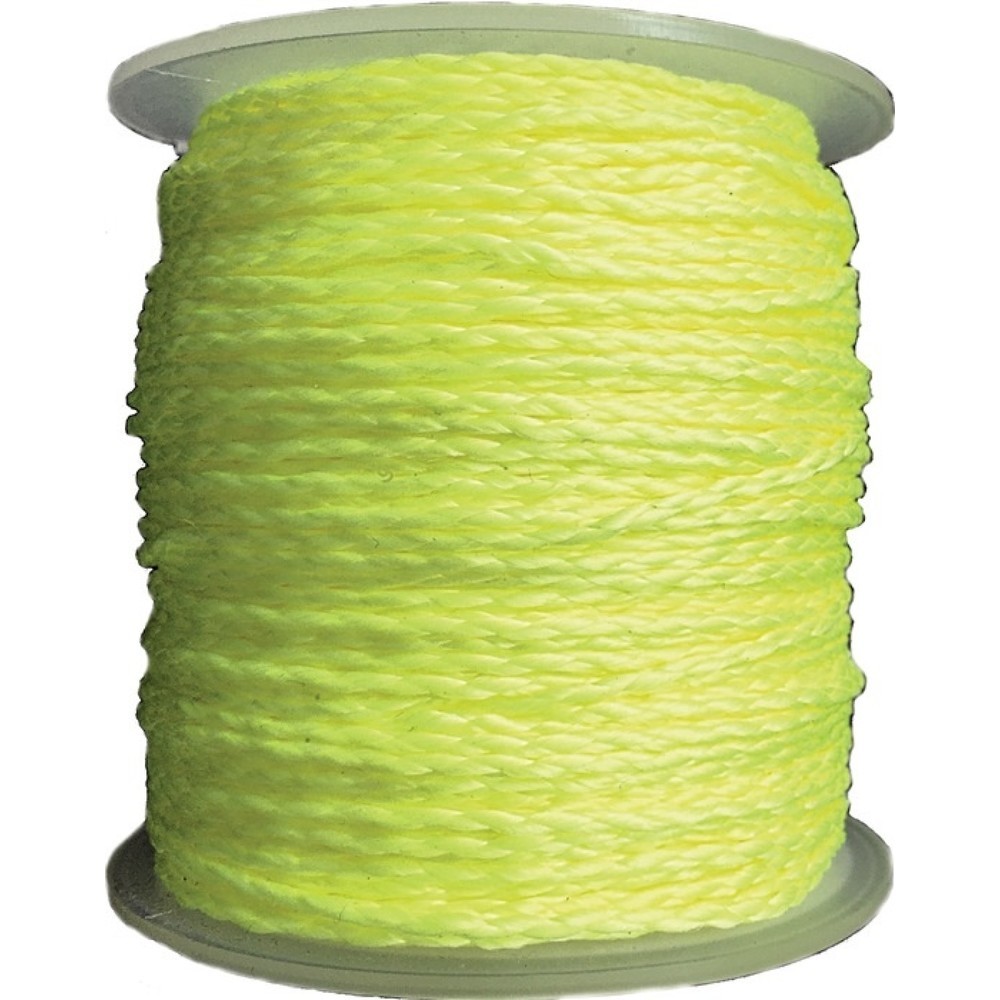 Produktabbildung: Pflastererschnur L.100m D.2mm 60kg PP gelb