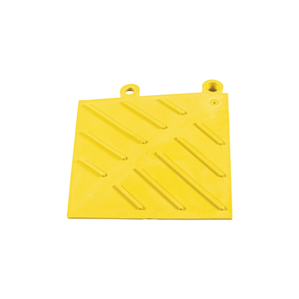 Produktabbildung Nr. 3: Pièce de coin pour système enfichable de plaque de sol, l x P 152 x 152 mm, jaune