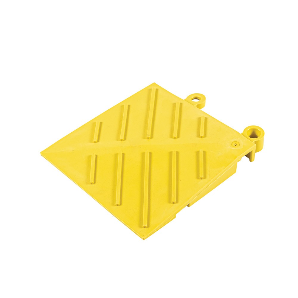 Produktabbildung Nr. 4: Pièce de coin pour système enfichable de plaque de sol, l x P 152 x 152 mm, jaune