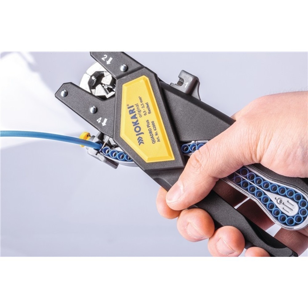 Produktabbildung Nr. 5: Pince à dénuder automatique QUADRO Plus longueur 259 mm 0,5-2,5 mm² JOKARI