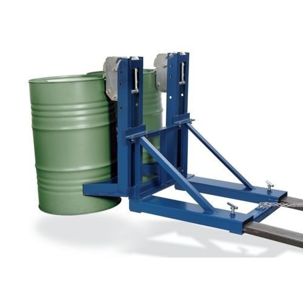 Illustration du produit: Pince à fûts SH 2, pour fûts de 2 x 200 litres, espacement des poches de fourche 730 mm