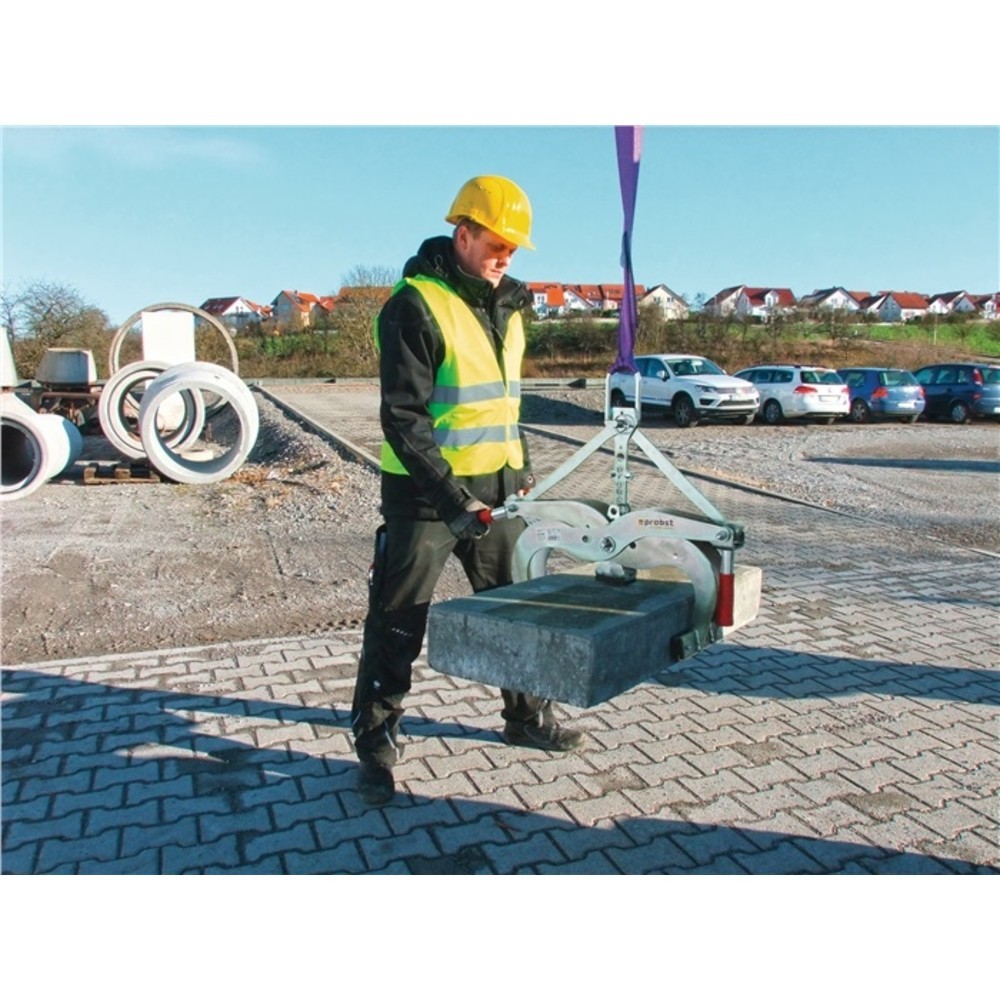 Produktabbildung Nr. 2: Pince de levage de blocs de béton EASYGRIP EXG zone d’atteinte 0-400 mm capacité