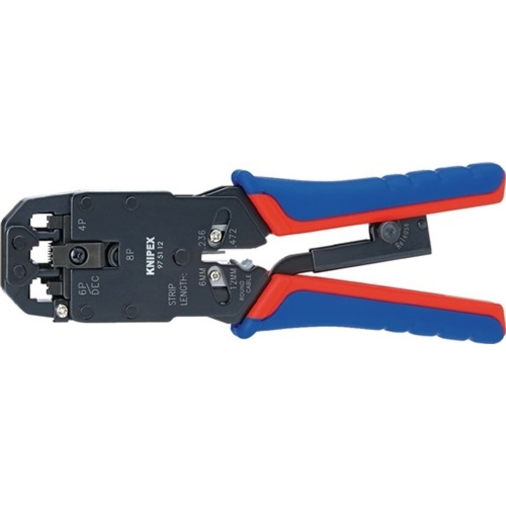 Illustration du produit: Pince à sertir pour fiches Western longueur 200 mm KNIPEX