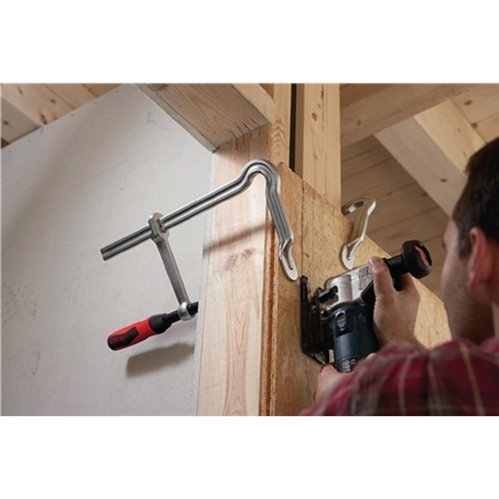 Produktabbildung Nr. 3: Serre-joints tout acier OMEGA envergure 200 mm col de cygne 100 mm Poignée bicom
