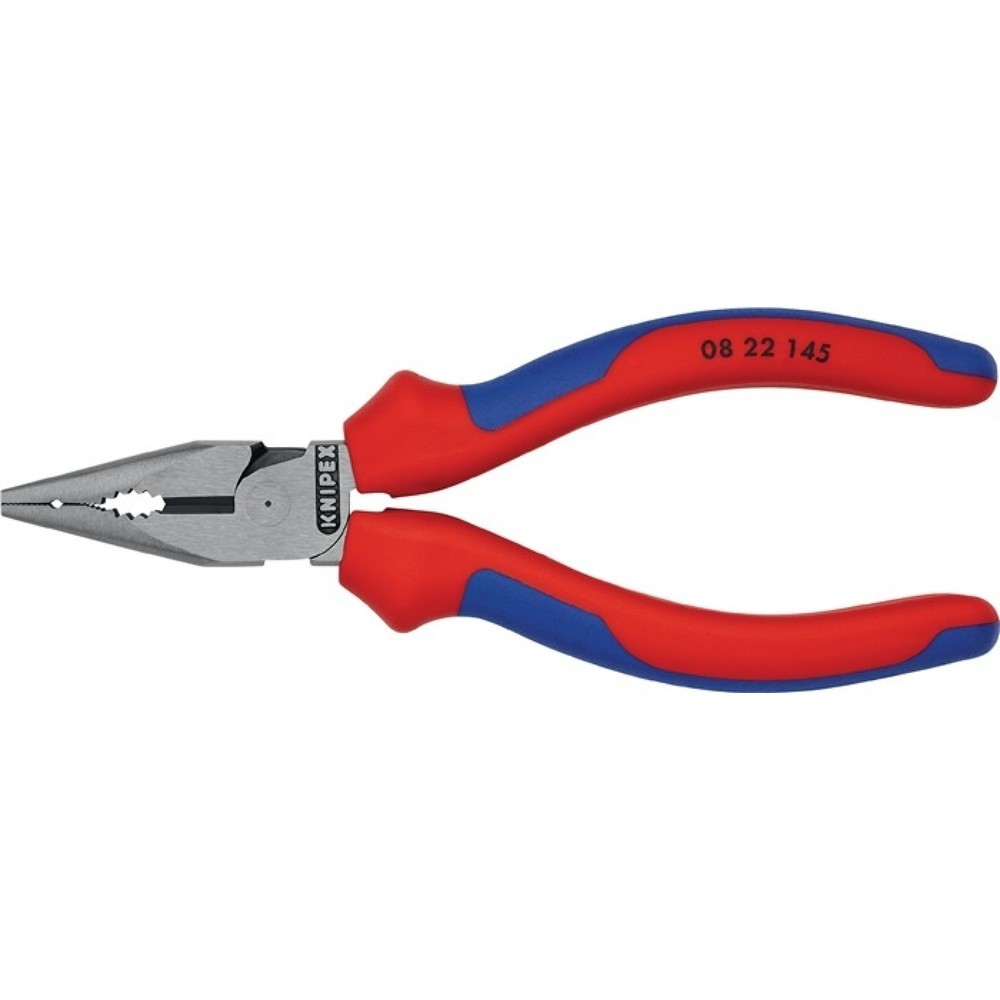 Illustration du produit: Pince universelle pointue longueur 145 mm gaines multicomposant chromé KNIPEX