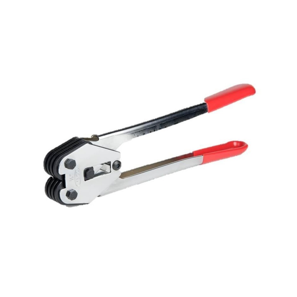 Illustration du produit: Pince de fermeture pour feuillard de cerclage en PP, pour largeur de bande 15 -16 mm