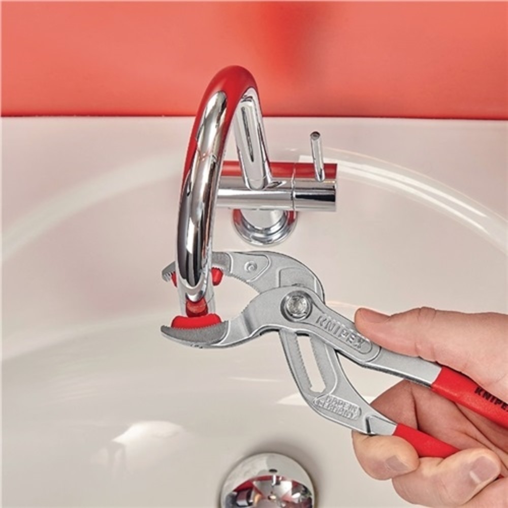 Produktabbildung Nr. 3: Pince à siphon/connecteur longueur 250 mm envergure 10-75 mm chromé avec mors en