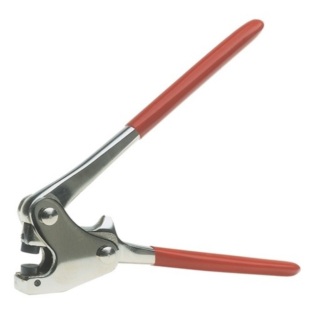 Illustration du produit: Pince à plomber L. 130 mm pour plombs de D. de 8 mm nickelé revêtement en plasti
