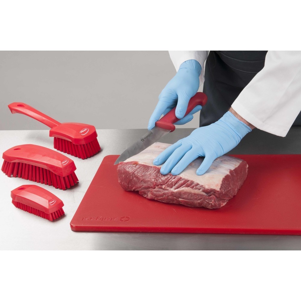 N° de l'image du produit 2 : Planche à découper Stalgast, HACCP, couleur rouge, 450 x 300 x 13 mm (lxPxH)