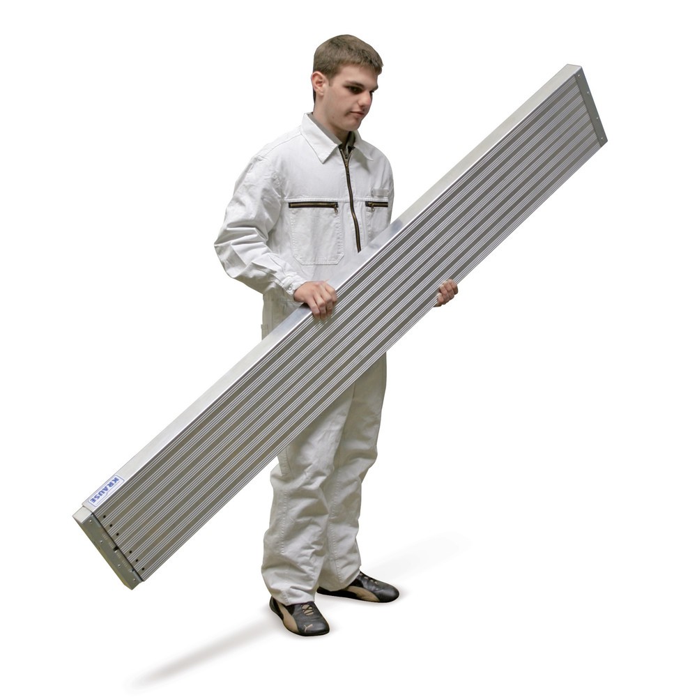 Illustration du produit: Planche télescopique KRAUSE® avec revêtement antidérapant, longueur 2,04- 2,98 m