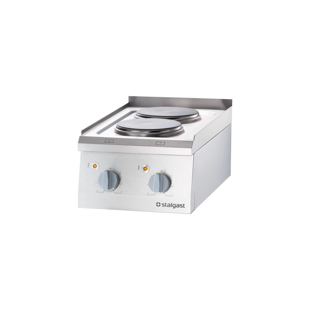 Produktabbildung Nr. 1: Plaque de cuisson électrique Stalgast à poser avec 2 plaques, Série 700 ND