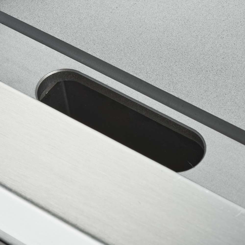 Produktabbildung Nr. 3: Plaque de cuisson électrique Stalgast à poser - lisse, base ouverte, 400 x 700 x 850 mm (L x P x H)