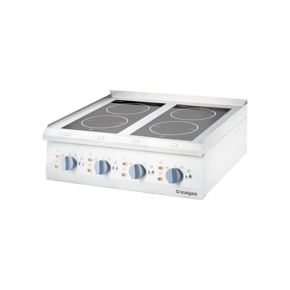 Produktabbildung Nr. 1: Plaque de cuisson vitrocéramique Stalgast à poser avec 4 zones de cuisson, Série 700 ND