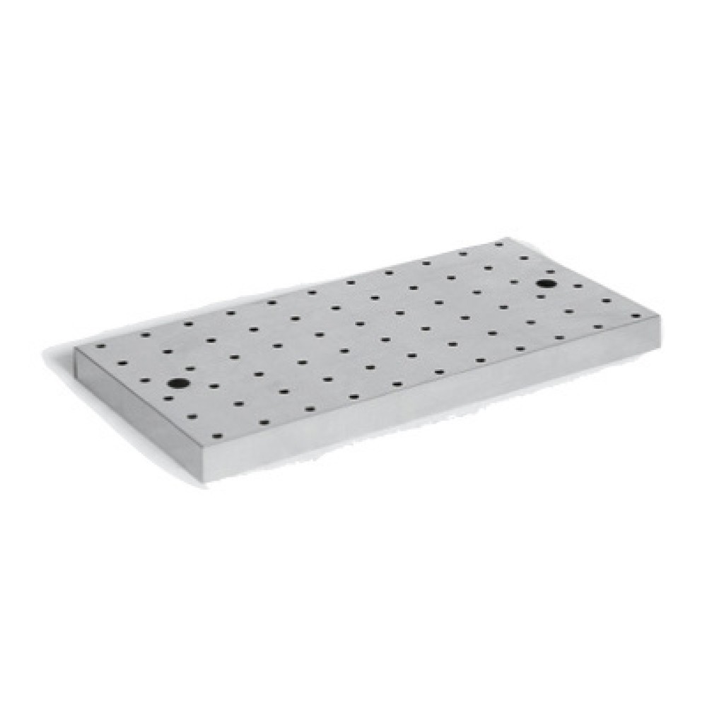 Illustration du produit: Plaque en tôle perforée pour armoire à produits Steinbock® chimiques et toxiques, lxP 500 x 500 mm