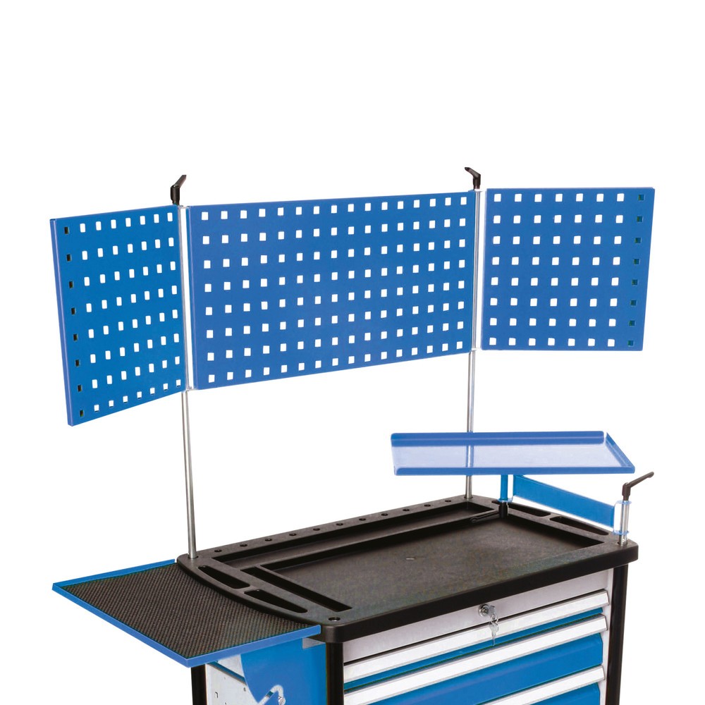 Illustration du produit: Plaque perforée Bedrunka+Hirth avec 2 volets rabattables, H x l 300 x 1 200 mm