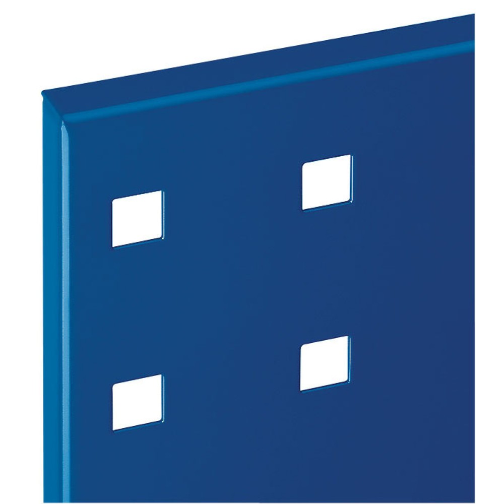 Produktabbildung Nr. 3: Plaque perforée, Hxl 450 x 500 mm, bleu gentiane
