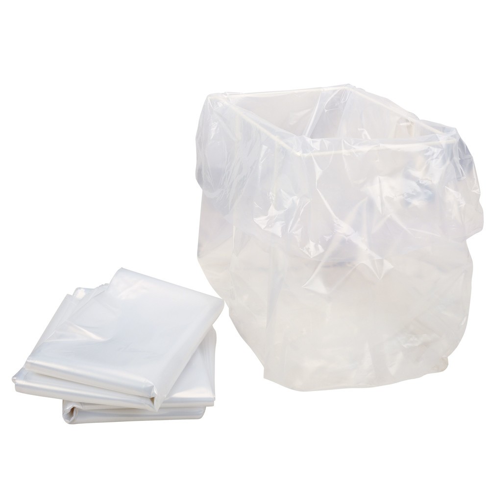 Produktabbildung: Plastikbeutel PE-Seitenfaltensack, HxBxT 425 x 525 x 1.100 mm, 100 Stk/VE