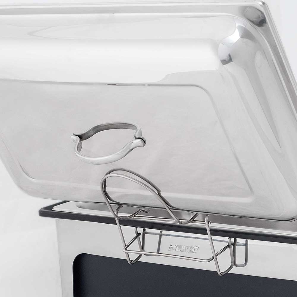 Produktabbildung Nr. 3: Plat à réchaud électrique Stalgast, cuve en plastique, comprenant un bac GN 1/1 (100 mm)