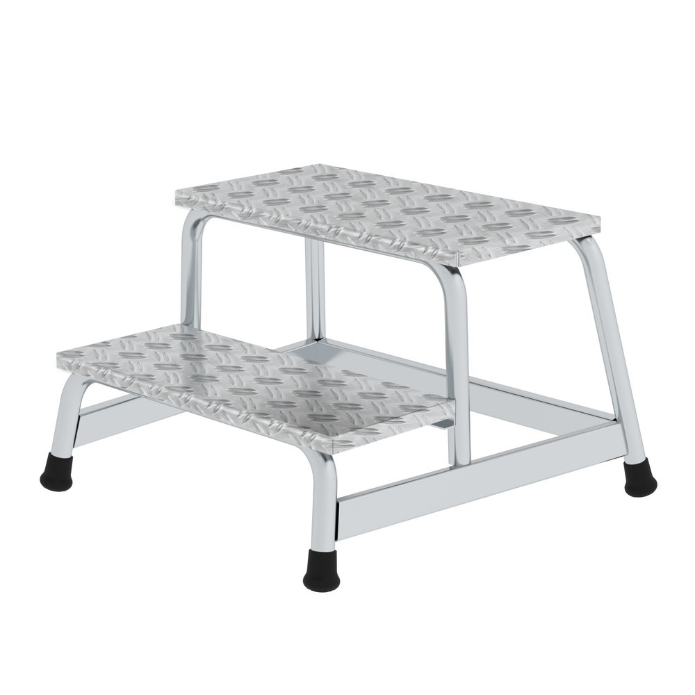 Produktabbildung Nr. 1: Piédestal en feuille de verrue en aluminium rigide à 2 niveaux