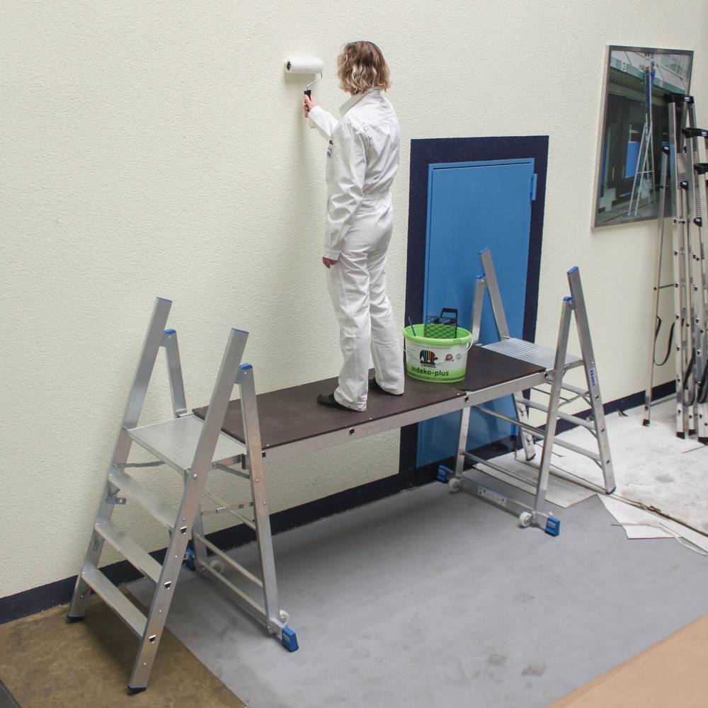 Illustration du produit: Plate-forme de platelage pour escabeau KRAUSE® Profi, Lxl 1 500 X 600 mm