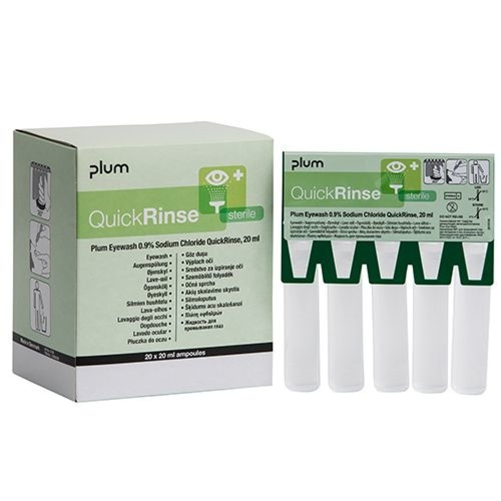 Produktabbildung Nr. 2: Plum Augenspül-Ampullen QuickRinse, 5 Stk/VE