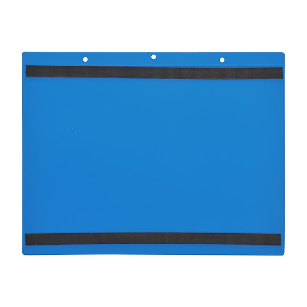 Produktabbildung Nr. 2: Pochettes magnétiques, 50 pces/unité de vente, DIN A4, horizontal, insertion verticale, 2 bandes magnétiques