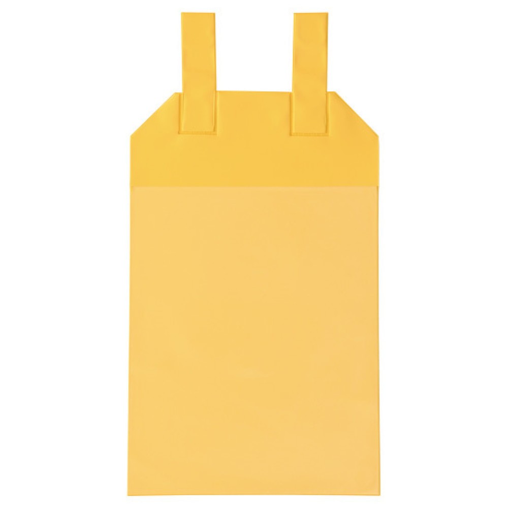 Produktabbildung Nr. 1: Poches pour caisses-palettes avec fermeture magnétique, 50 pcs/UV, DIN A4 portrait, jaunes