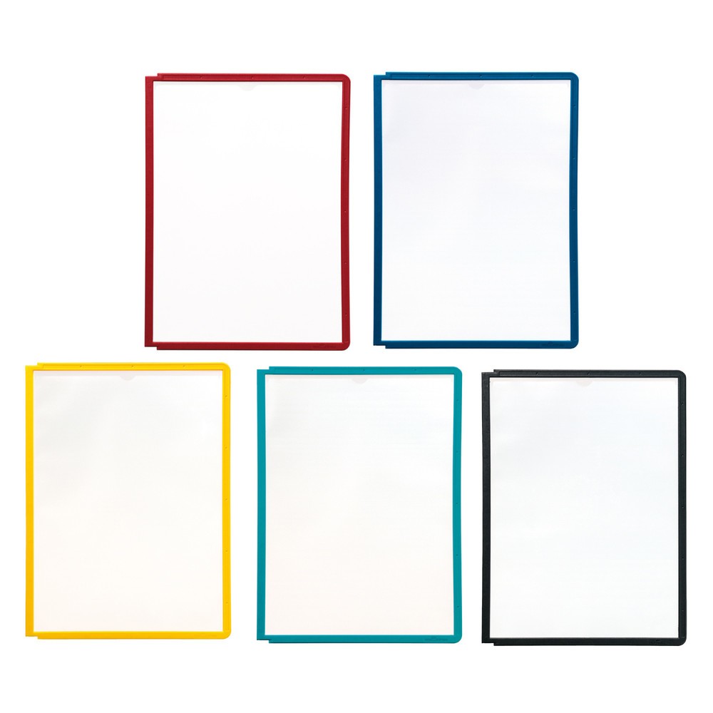 Produktabbildung Nr. 1: Pochettes transparentes Vario®, jeu de 10, rouge
