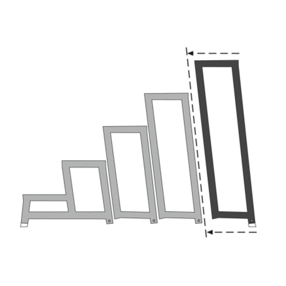 Produktabbildung Nr. 3: Podium de travail ZARGES, module E, hauteur de travail 990 mm
