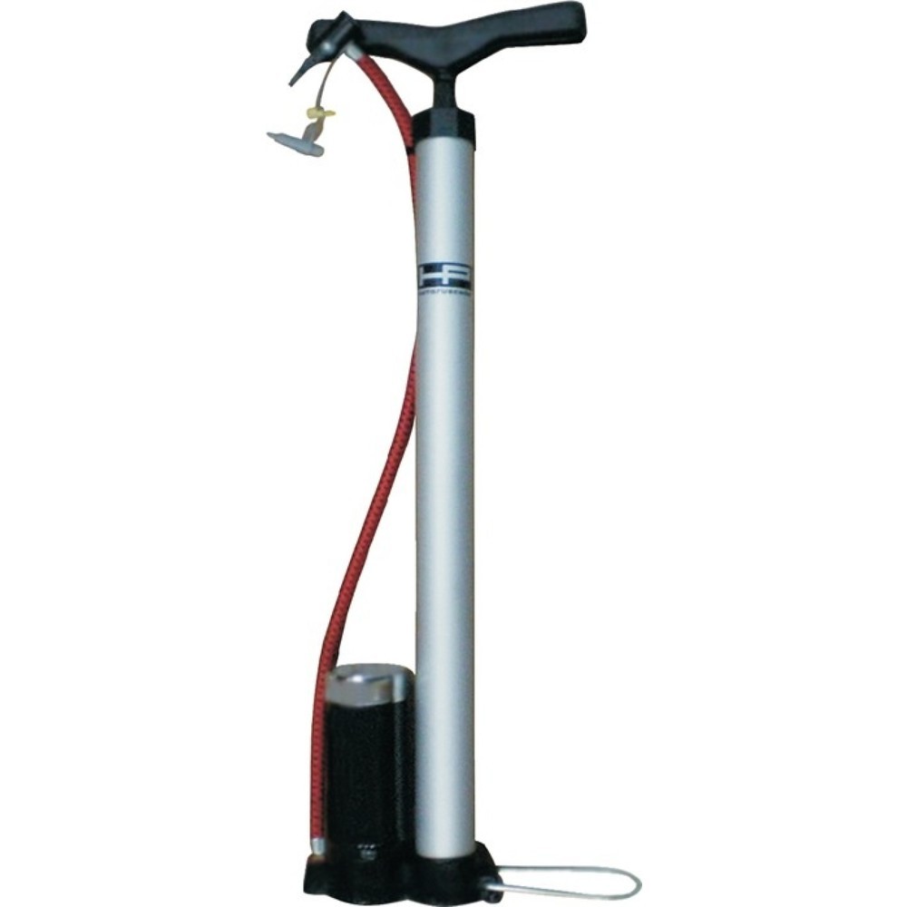 Illustration du produit: Pompe à air manuelle 600 mm avec manomètre (7 bar) aluminium