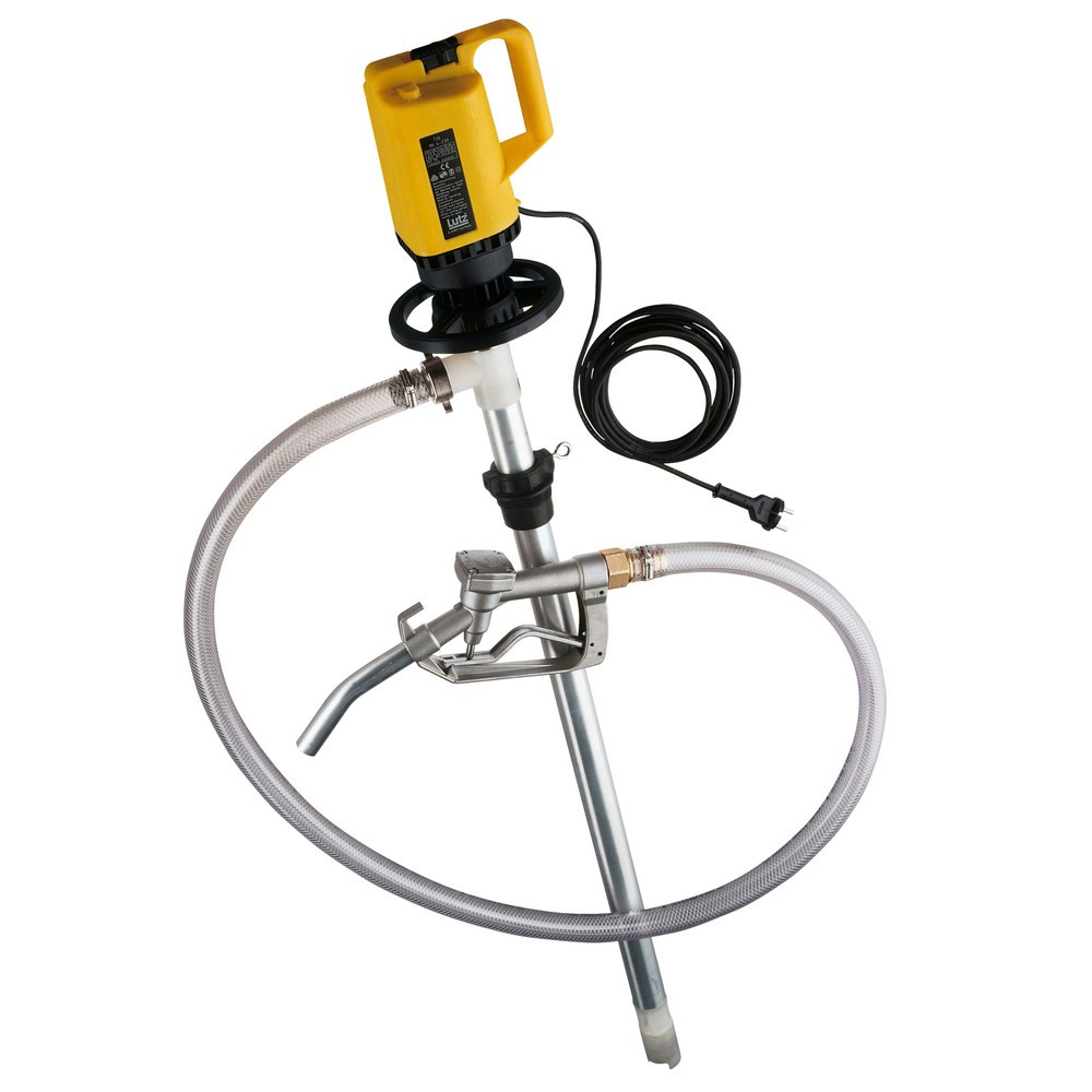 Illustration du produit: Pompe à tambour électrique à huile/diesel, profondeur d'immersion 1000 mm
