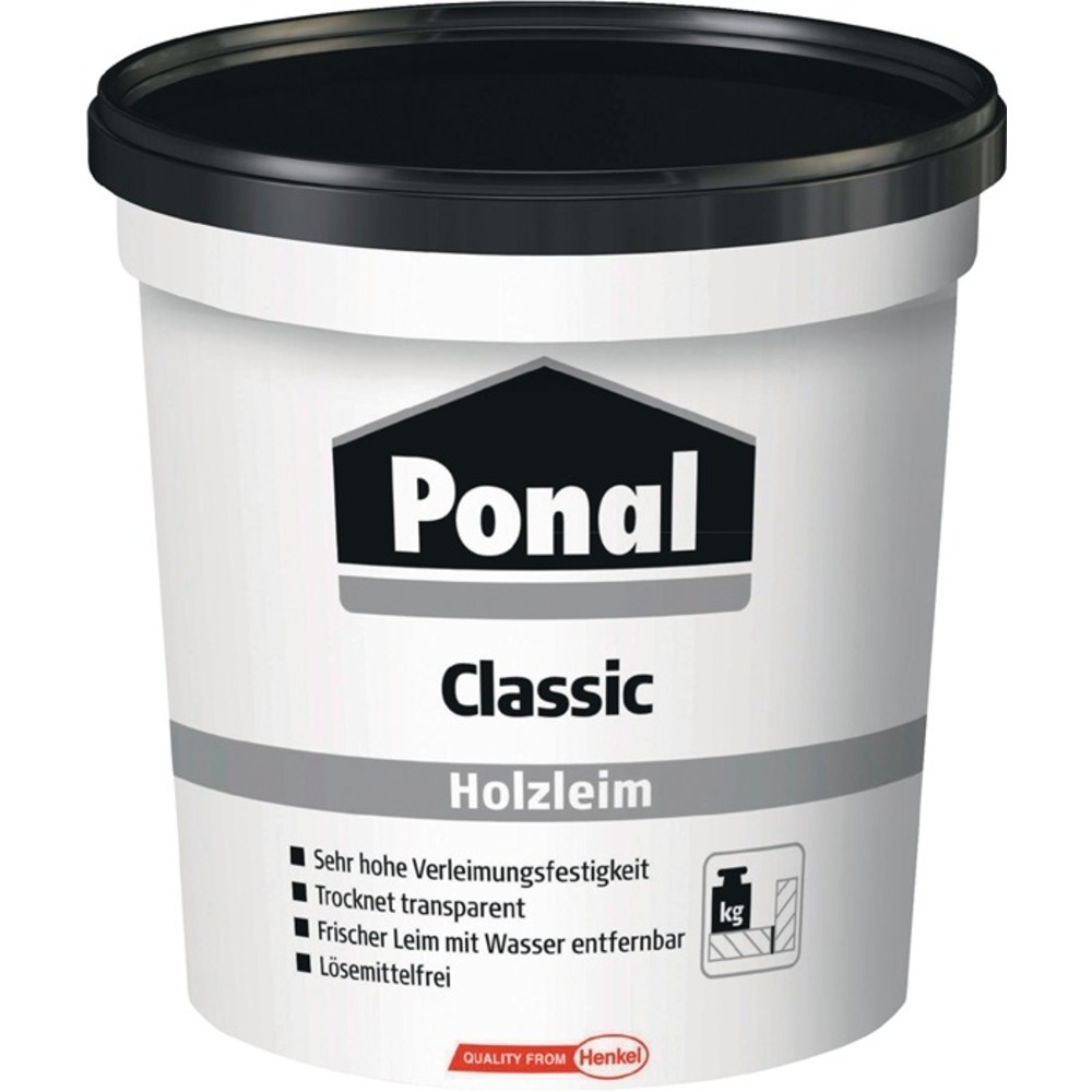 N° de l'image du produit 2 : Colle à bois PONAL classique 760g EN 204 : Boîte D1, D2
