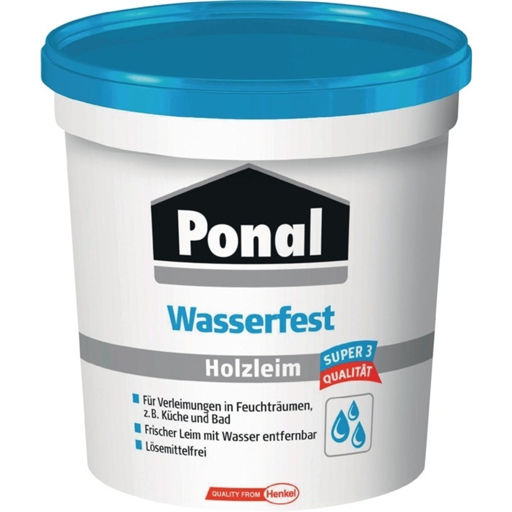 Produktabbildung Nr. 2: PONAL Holzleim Wasserfest/Super 3 760g EN 204: D3 Dose
