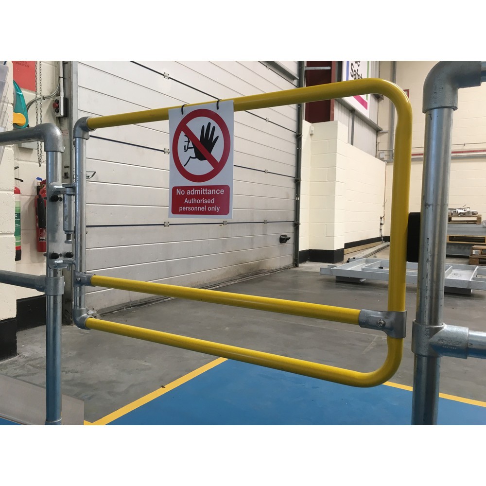 Produktabbildung Nr. 2: Porte de sécurité KeeGate®, fermeture automatique, largeur max. 1.000 mm, revêtue par poudre