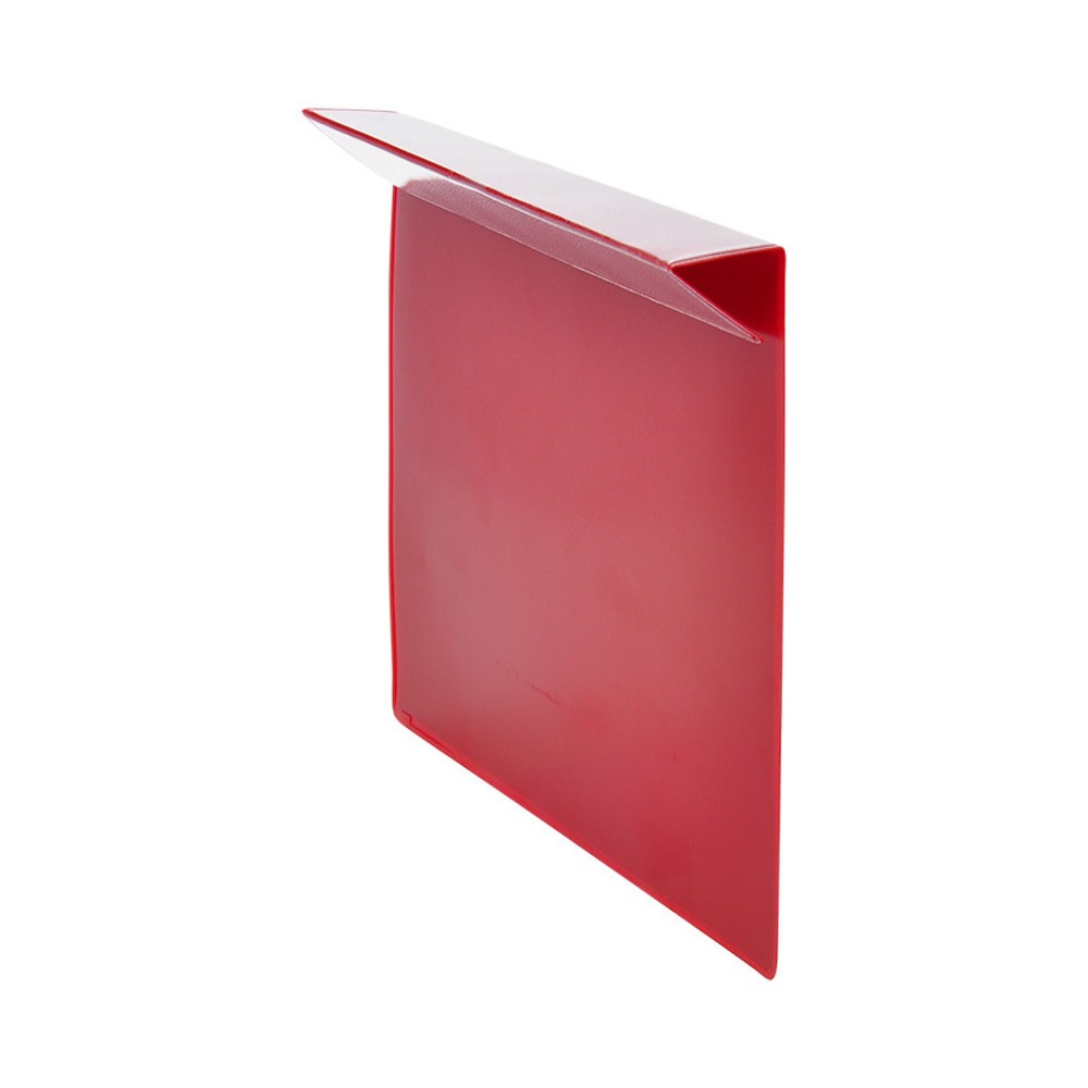 Produktabbildung Nr. 2: Pochette d’identification pour rehausseur, 100 pcs/UV, DIN A5, insertion par le côté, rouge
