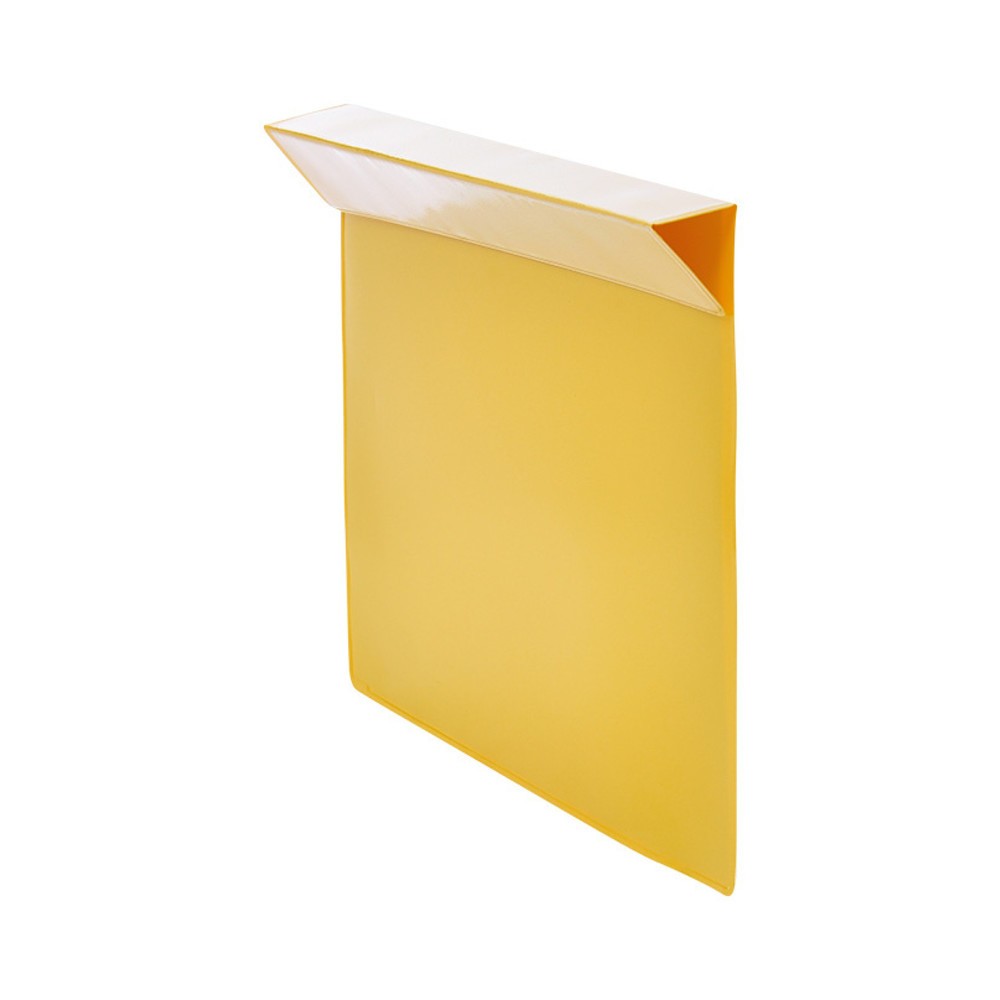 N° de l'image du produit 2 : Pochette d’identification pour rehausseur, 100 pcs/UV, DIN A5, insertion par le côté, jaune