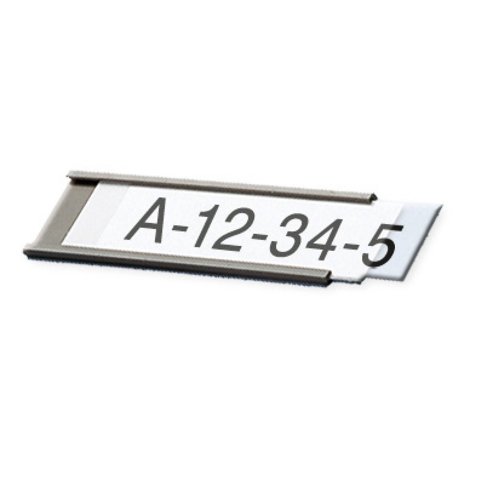 Illustration du produit: Porte-étiquettes, profilé en C, magnétique, H x l 30 x 100 mm
