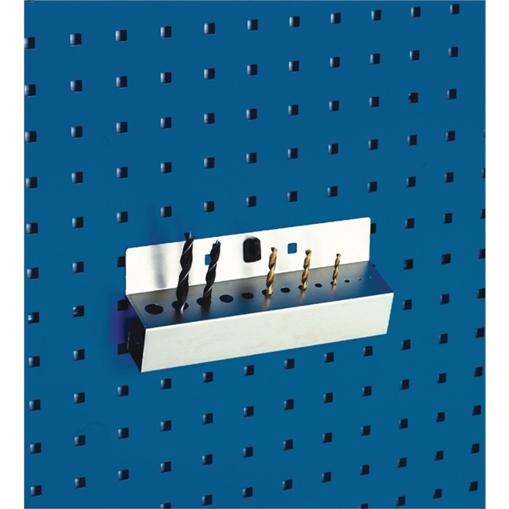 Illustration du produit: Porte-forets l. 225 mm nombre attach. 13 (chacun 1 x D. 2-15mm) adapté à panneau