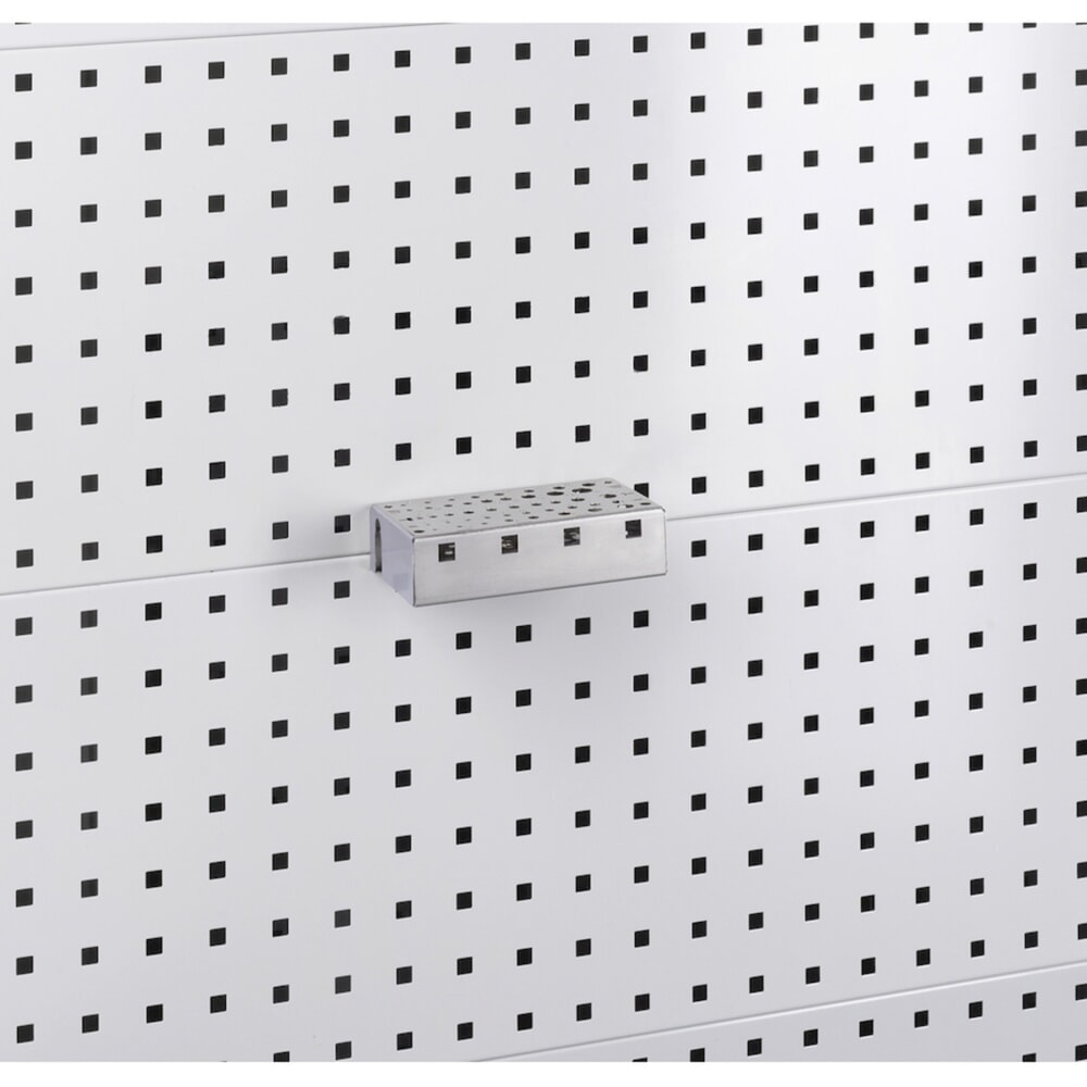 N° de l'image du produit 2 : Porte-foret Fami en acier inoxydable, HxLxP 39 x 155 x 84 mm