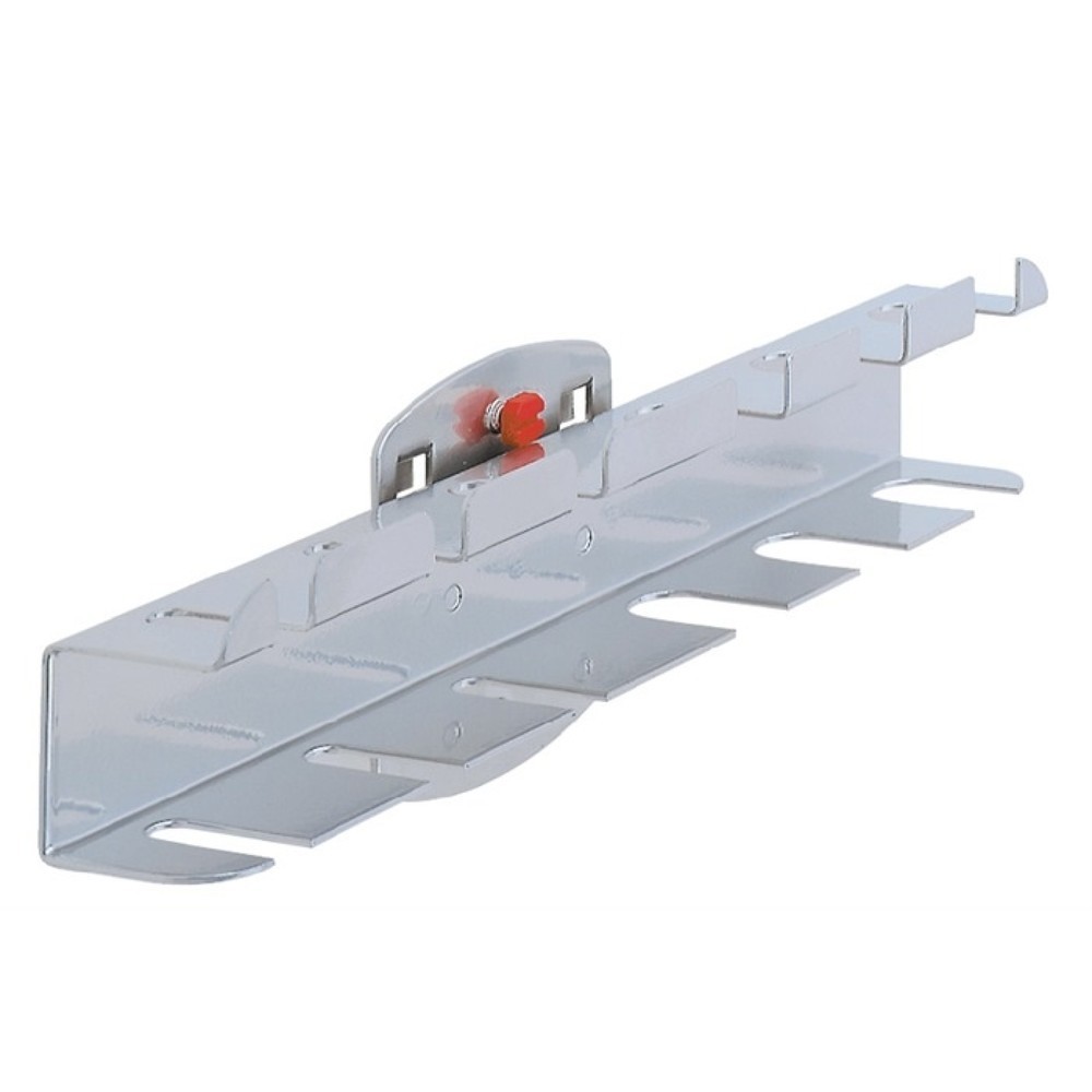 Illustration du produit: Porte-tournevis l.200xP30 mm adapté à panneaux perforés