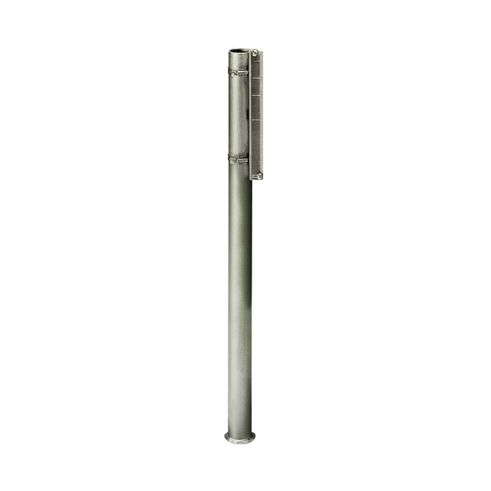 Illustration du produit: Poteau de fixation pour poubelle d’extérieur en plastique, hauteur 1 500 mm