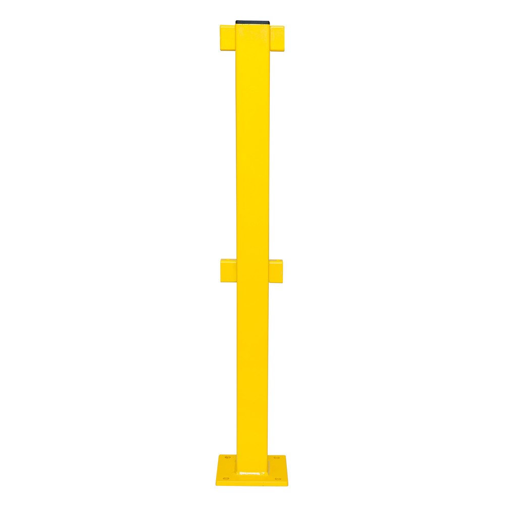 Illustration du produit: Rambarde de protection S-Line, pour l’extérieur, poteau central, hauteur 1 000 mm